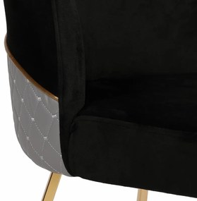 Set de scaune de sufragerie Madrid Black, 4 buc., 4 buc