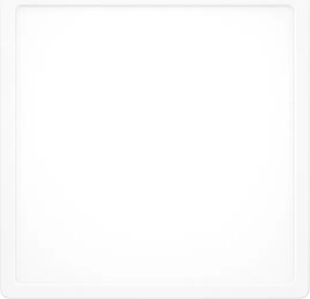 Eglo 901379 - Plafonieră LED RGBW FUEVA-Z, dimabilă, cu sticlă fumurie, LED 13,5 W, 230 V, 29,5 cm, IP44, alb