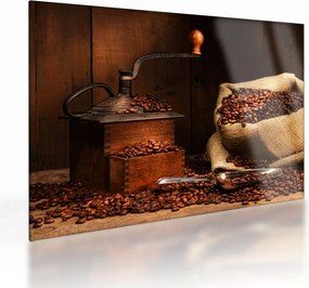 Tablou pe sticlă cu cafea (70x50 cm)