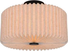 Lustra tavan, Plafoniera moderna cu abajur plisat Vivienne