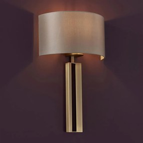 Lampă de perete Endon 95452, 1xE27/10W/230V, bej/auriu