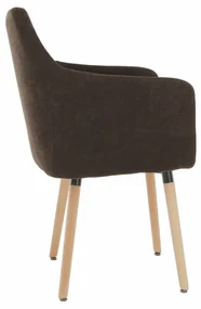 Zondo Scaun de sufragerie Danar (maro închis). 744857