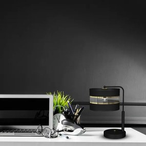 Lampă de masă ULTIMO 1xE27/60W/230V neagră