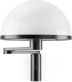 Aplica de perete neagra cu brat articulat DOME