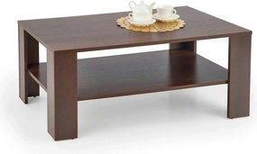 Masuta cafea KWADRO, nuc inchis, 110x65x53 cm