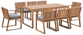 Set de masă pentru grădină Sasan (gri deschis). 1011771