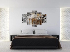 Tablou - Siluetă copac (150x105 cm)