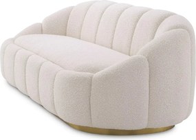Canapea fixa design elegant LUX Inger, Boucle cream