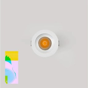 Mini Spot incastrabil LED 5W 3000K Baculus alb