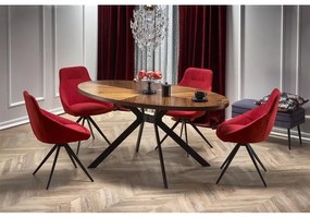 Masa Bucatarie Si Dining LOCARNO MDF/Negru 170x75 cm