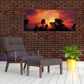Tablou apus de soare (120x50 cm)