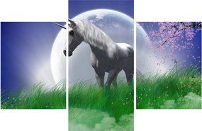 Tablou cu unicorn (90x60 cm)