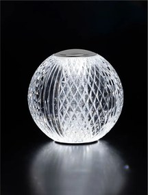 Lampa de masa LED design decorativ BRILLANTE crom