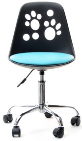Scaun pentru copii Footy (albastru + crom). Promo -7%. 1109923