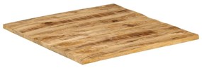 Blat de masa, 25-27 mm, 80x80 cm, lemn masiv de mango