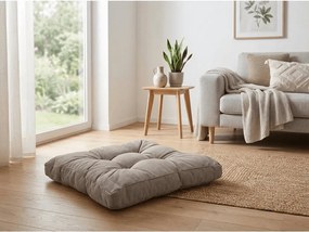 Perna de sezut pe podea FLORANCE PANAMA JUTE 60x60 cm, bej