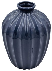 Vază decorativă din porțelan albastră 20x14cm