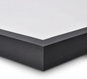 Plafonieră LED pentru baie FRAME LED/50W/230V 60x60 cm IP44 negru Brilagi