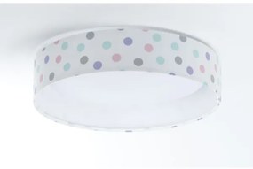 LED Plafonieră GALAXY KIDS LED/24W/230V cu puncte colorate
