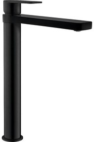 Baterie de lavoar Aqualine DAPHNE 29 cm negru mat