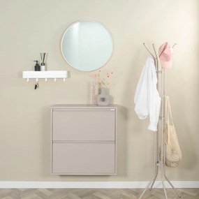 Pantofar gri-bej din metal Billy – Spinder Design