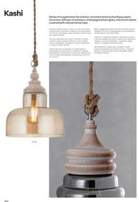 Redo 01-1399 - Lustră pe cablu KASHI 1xE27/42W/230V