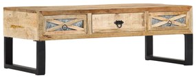 vidaXL Măsuță de cafea, 110 x 50 x 38 cm, lemn masiv de mango