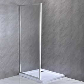 Perete de duș cu dimensiunea de 90x185 cm