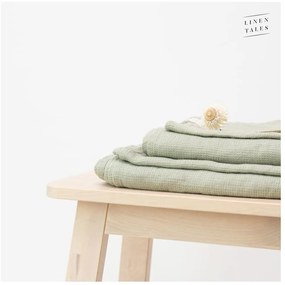 Prosop verde din in 125x75 cm - Linen Tales
