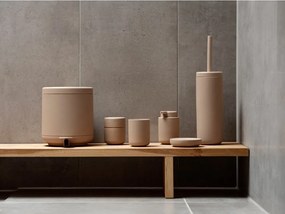 Perie de WC bej din gresie ceramică Ume – Zone