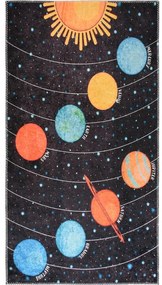 Covor de joacă pentru copii lavabil 120x180 cm Solar System – Vitaus