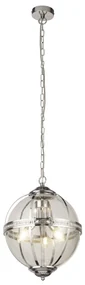 Lustra design vintage Coronet 3Lt, crom