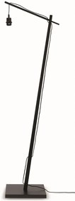 Lampa de podea eco din bambus Hokkaido L 38cm, negru