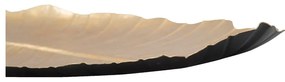 Decorațiune Mauro Ferretti Leaf, 35,5 x 23 cm, auriu