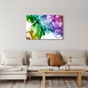 Tablou - fum colorat (90x60 cm)