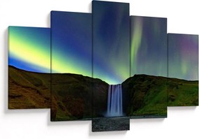 Tablou - Aurora Boreală în Islanda (150x105 cm)