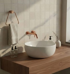 Cuier de baie Tomi 5810 Brush Copper