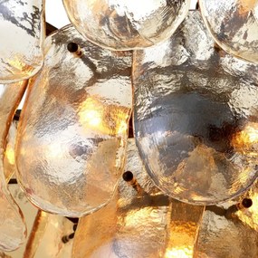 Candelabru design LUX, Sticla, Champagne, Gustave
