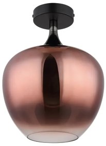 Plafonieră Globo 15548DG MAXY 1xE27/40W/230V cupru