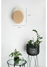 Brilagi - Aplica de perete CIRCLES 1xE27/15W/230V 45x45 cm bej/crem