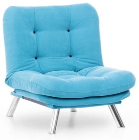 Canapea cu 1 Loc Misa Solo, Turquoise