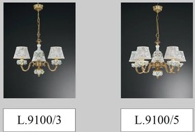 Aplica de perete din alama si portelan 2 brate design italian