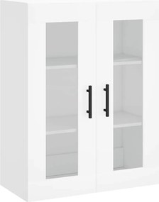 vidaXL Dulap cu montaj pe perete, alb, 69,5x34x90 cm