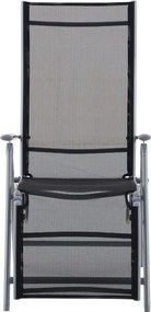 Scaun de grădină negru din metal Ariola – Garden Pleasure