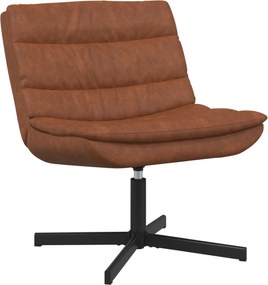 vidaXL Scaun pivotant Maro 63 x 75 x 76 cm PU antic