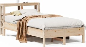 vidaXL Cadru de pat fără saltea, 75x190 cm, lemn masiv de pin