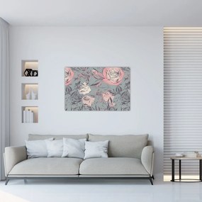 Tablou - Trandafir (90x60 cm)