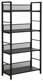 Raft Raw, 4 rafturi, negru