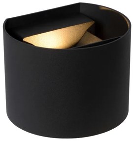 Aplică LED de exterior Lucide 69201/06/30 AXI 2xLED/7W/230V IP54 negru