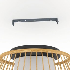 Plafonieră Eglo 390232 MONTERROSO 1xE27/40W/230V maro